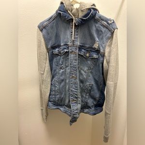 Hollister Distressed Denim Jacket